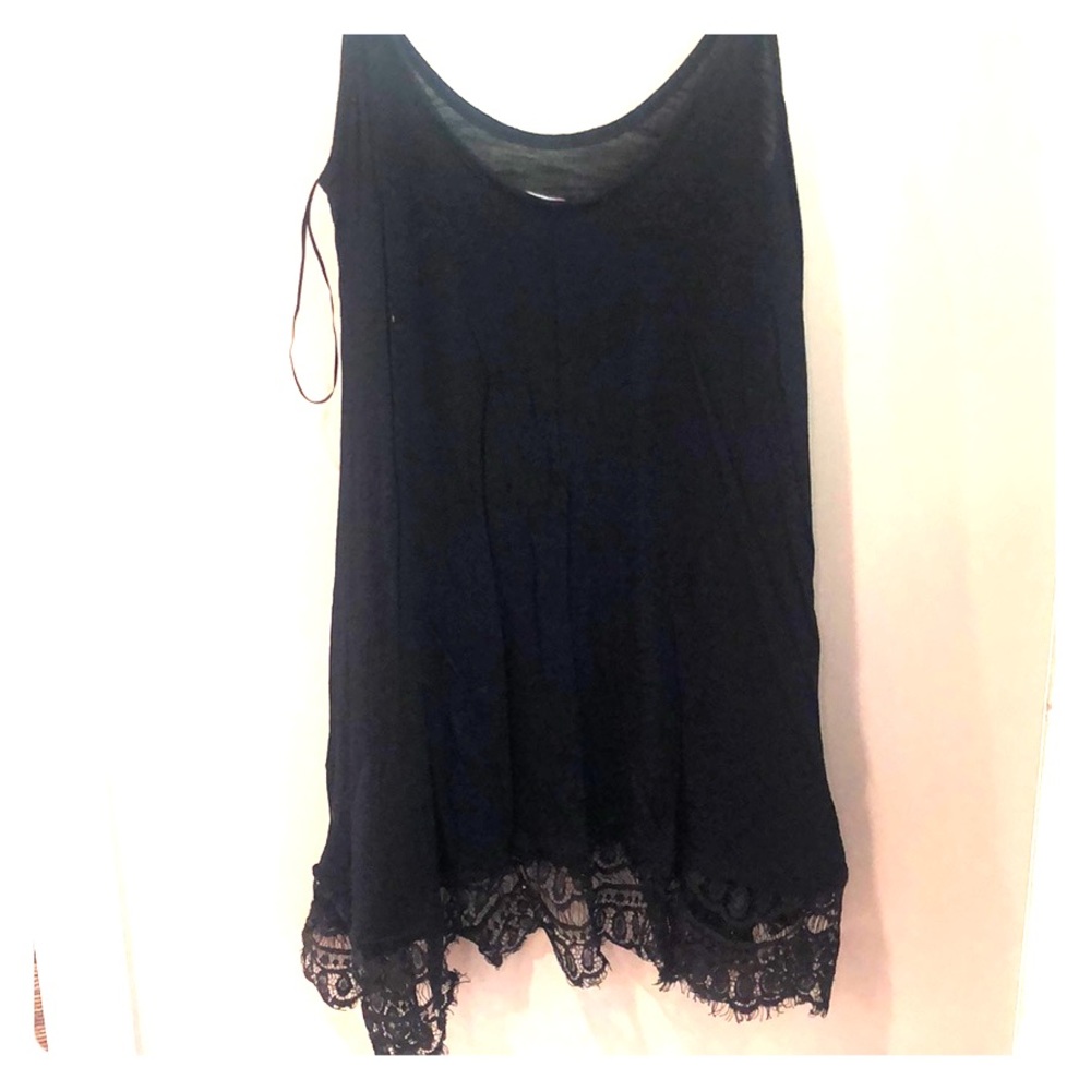 Plain Black Tank